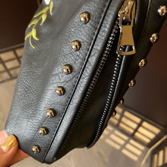 Ly Varey Lin Faux Leather Moto Jacket - Picture 7 of 12